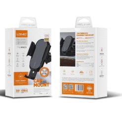 Alternative view of LDNIO WIRELESS CAR HOLDER WITH WIRELESS CHARGING